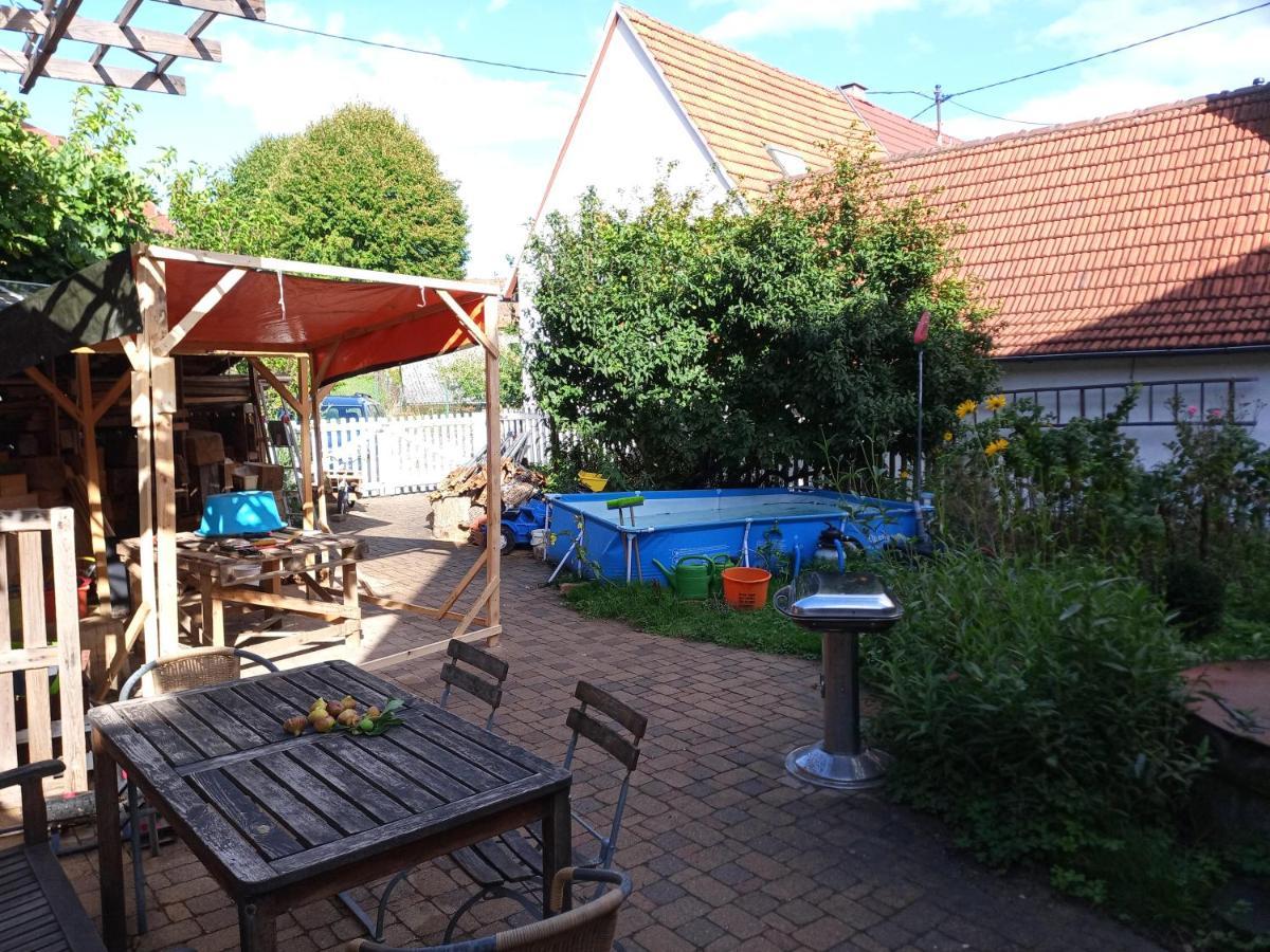 Familiensuite, zwei Zimmer, Mitbenutzung von Küche und Bad Rott Exterior foto